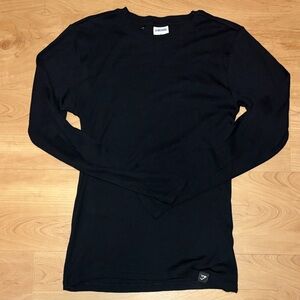 Gymshark long-sleeve ribbed training top (size L)
